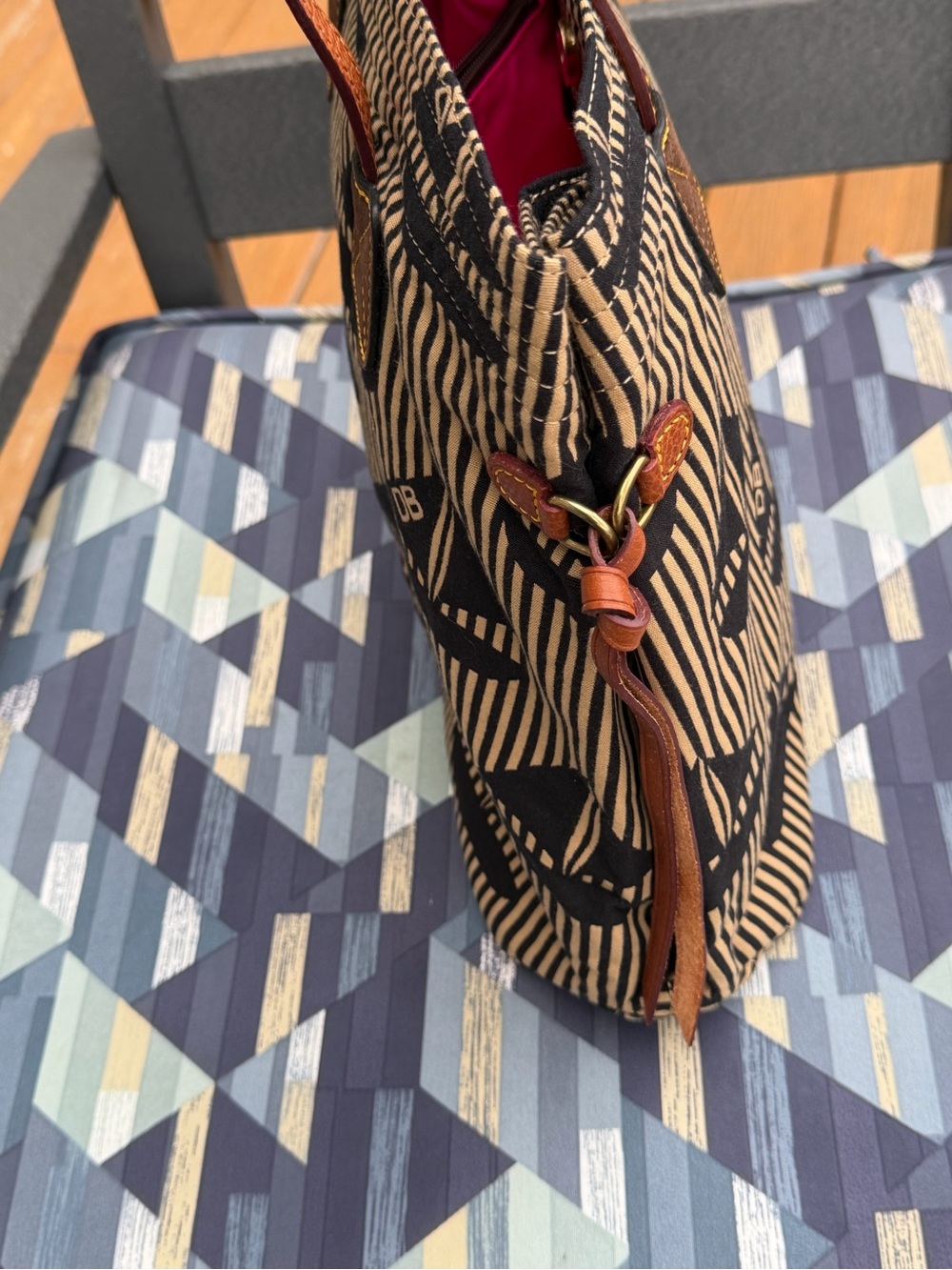 ⛵️Donney & Bourke Vintage Sailboat Tote⛵️ - Picture 7 of 12
